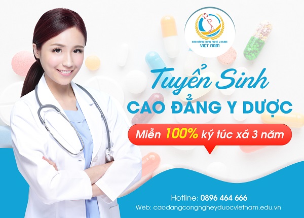 Trường Cao đẳng Công nghệ Y dược Việt Nam tuyển sinh